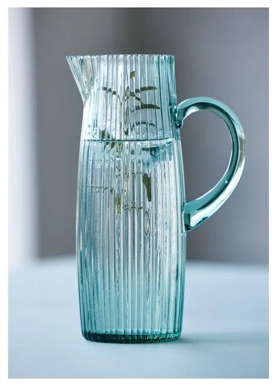 Zelený sklenený džbán Bitz Kusintha, 1,2