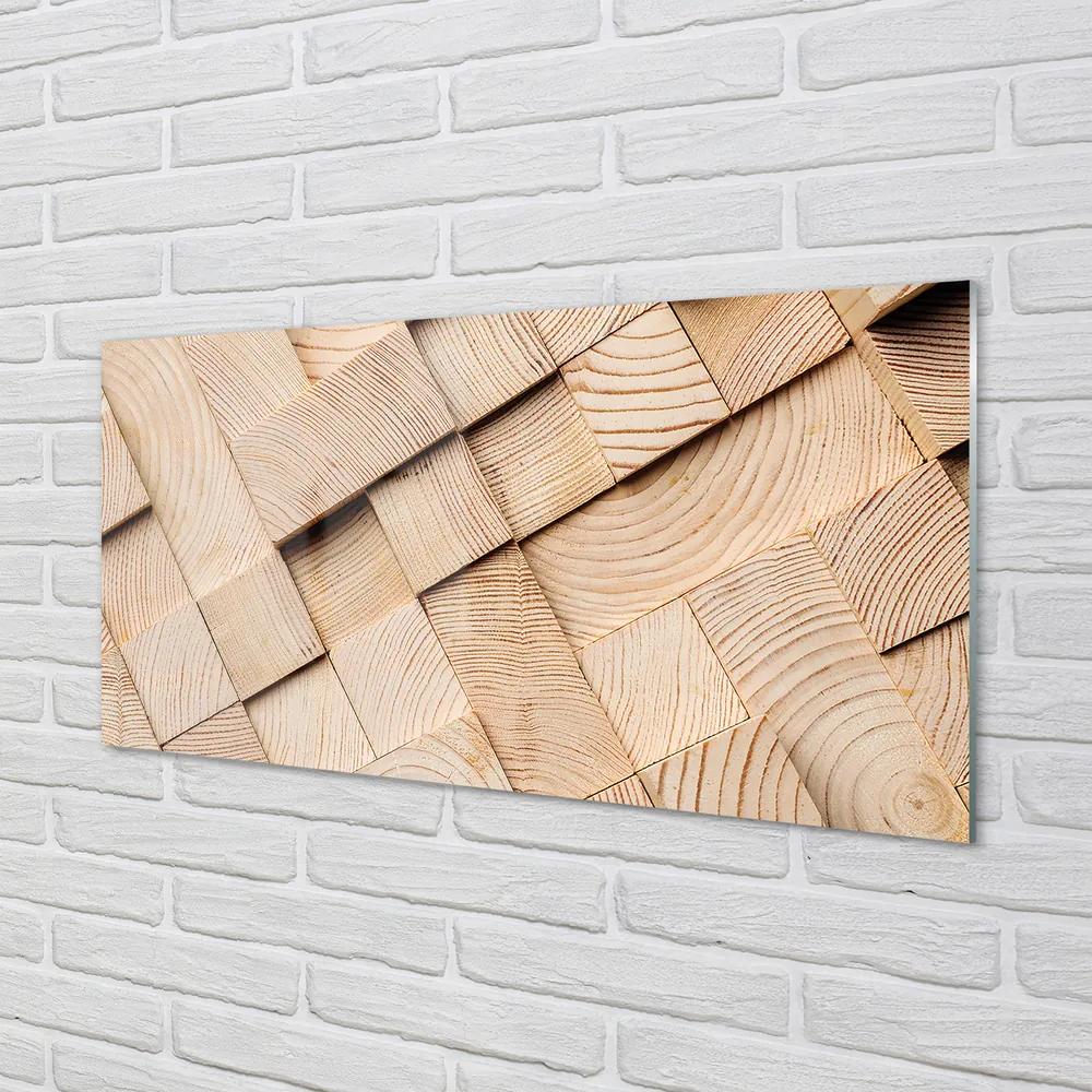 Obraz plexi Zloženie zrna dreva 140x70 cm
