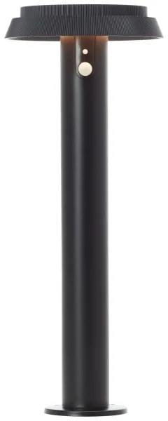 Brilliant - LED Solárna lampa so senzorom ALVERO LED/4W/3,7V 50 cm IP44 čierna