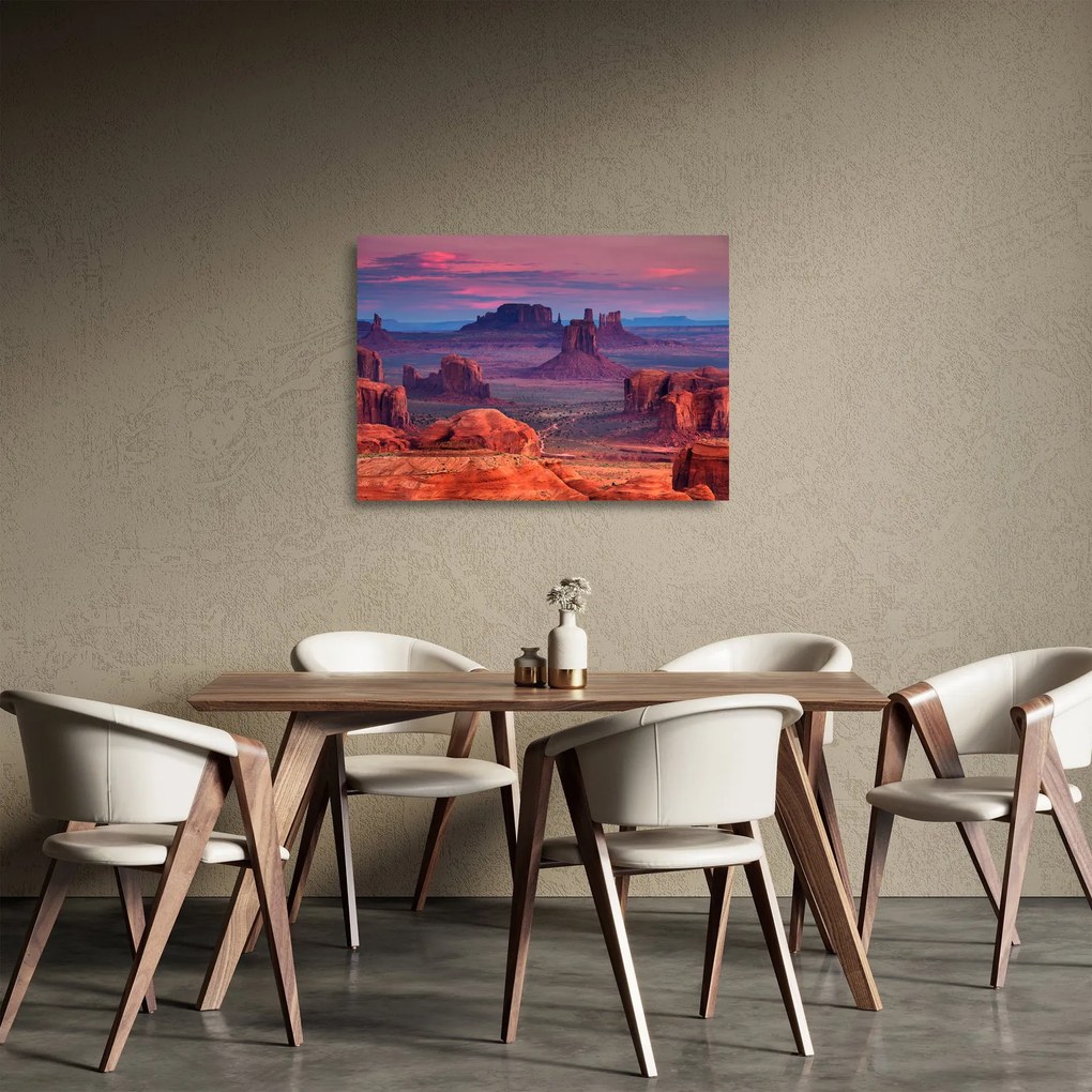 Sklenený obraz - Hunts Mesa (70x50 cm)