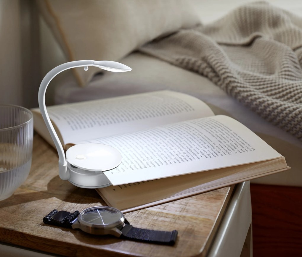 LED lampa na čítanie