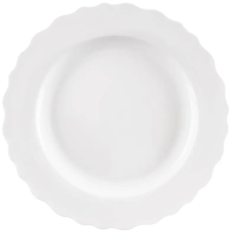 Plytký tanier MONA vlnky pr. 24,5 cm