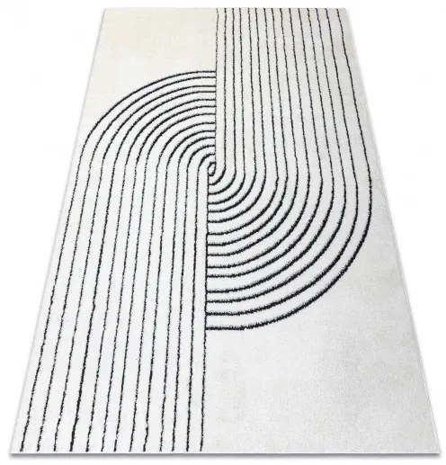 Kusový koberec Mode 8587 geometric cream/black, 120x170, béžová, chodba / predsieň, Dywany Łuszczów