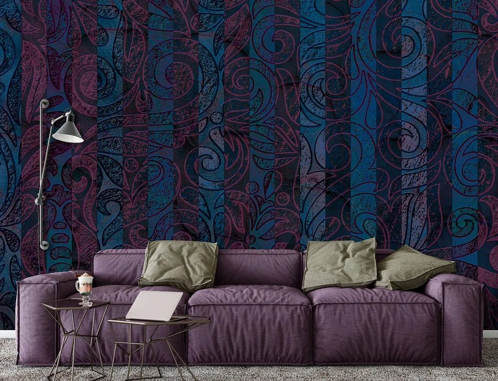 Fototapeta - Ornament prúžkovaný (254x184 cm)
