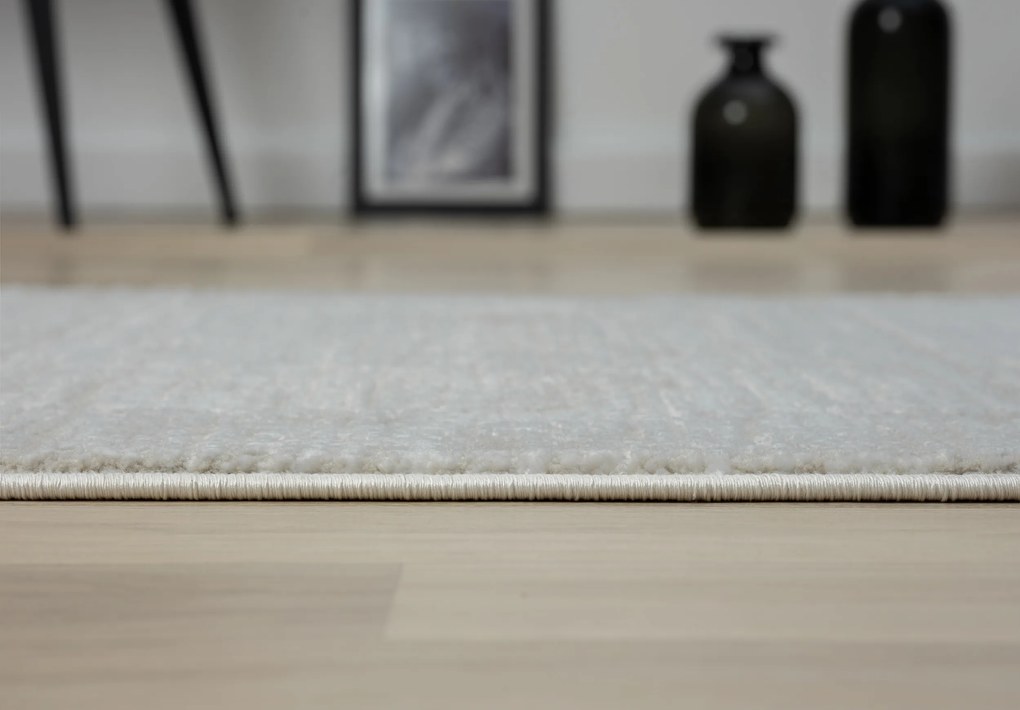 My Flair, Kusový koberec My Heaven creme, 80x150, šedá, chodba / predsieň