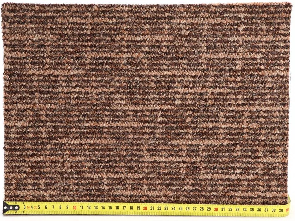 Koberec metráž Novelle 93, na mieru, šíře 3m,4m, hnedá, twinback (filc+juta), chodba / predsieň, Betap