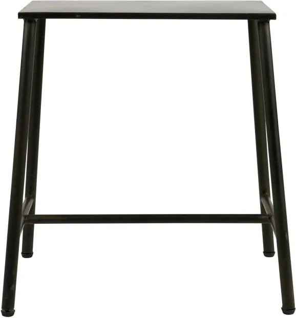 Čierna kovová stolička De Eekhoor Blast, výška 48 cm