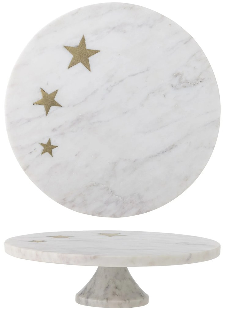 Bloomingville Mramorový tortový stojan Fenya Star
