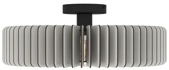 Eglo 900832 - Stropné svietidlo PALOMBAIA 1xE27/40W/230V šedá