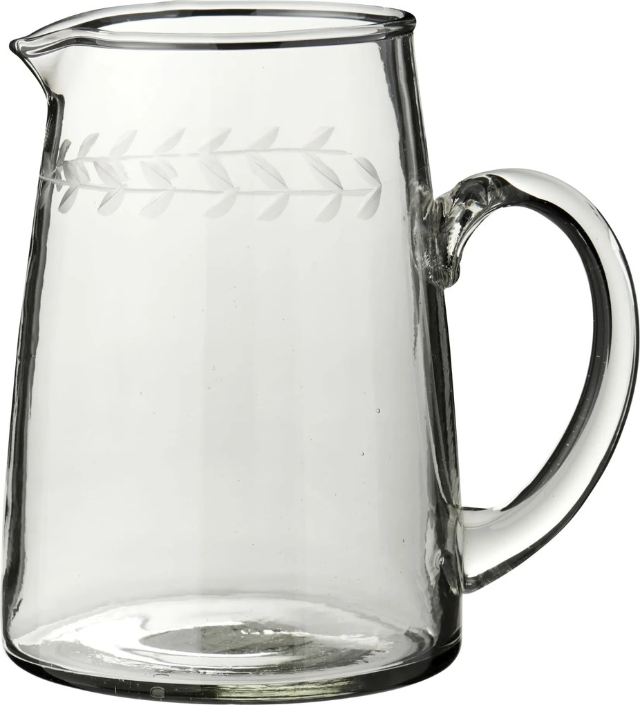 Ib Laursen Sklenený džbán Leaf vine 800 ml