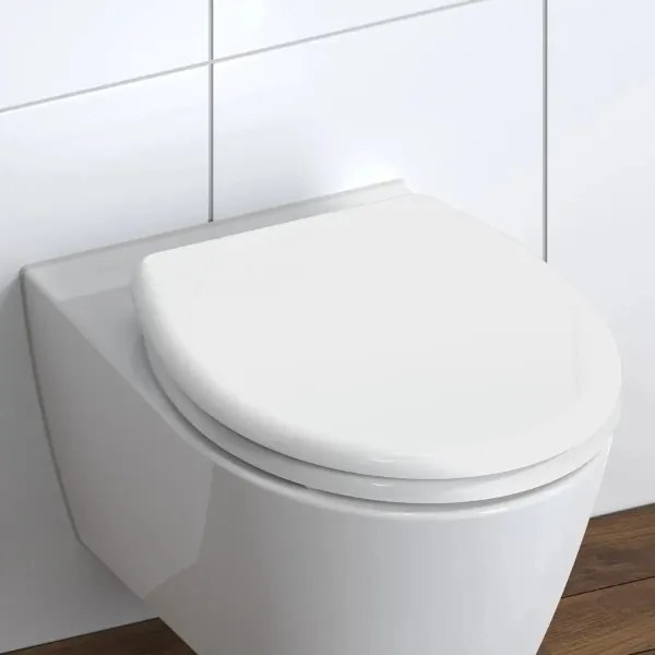 Schütte 82300-A - WC sedadlo WHITE SoftClose duroplast