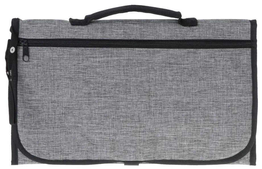 KIK Detská prebaľovacia cestovná podložka konvertibilná prebaľovacia taška sivá