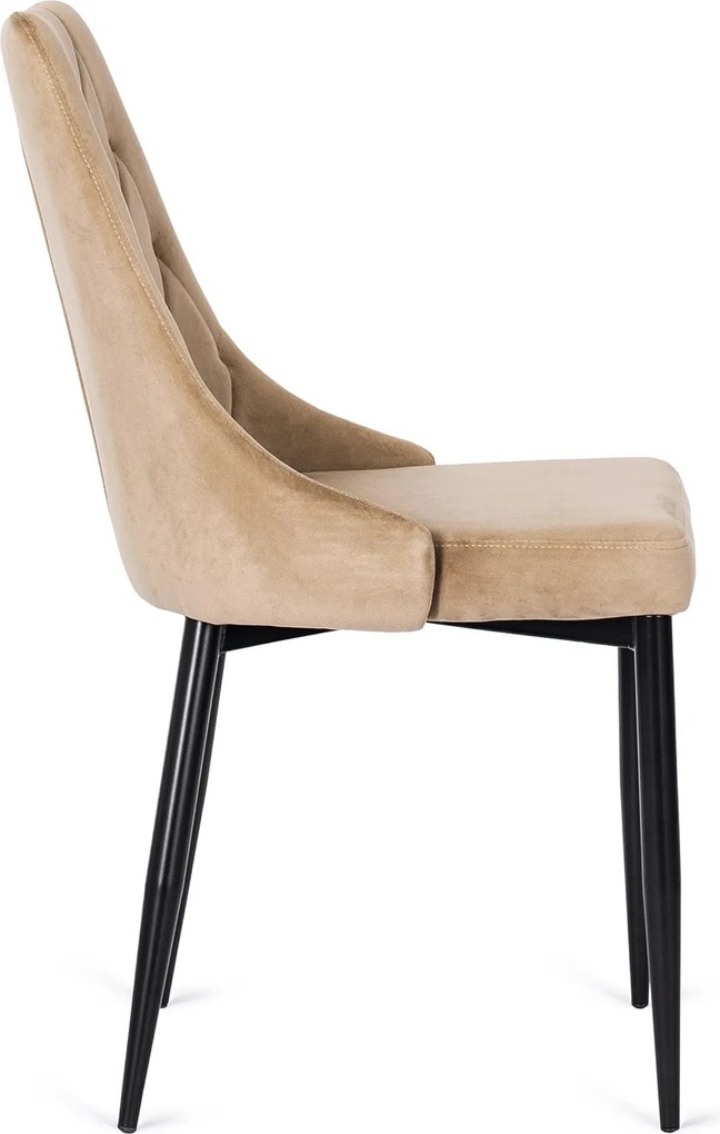 Čalouněná jídelní židle CORK béžová