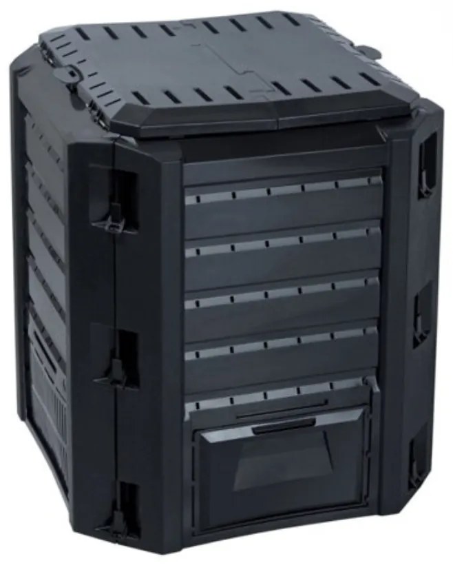 Kompostér COMPOGREEN 380 l, čierna Prosperplast