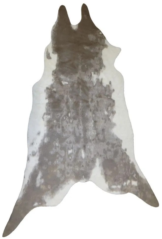 Béžovo-hnedá dekoratívna umelá kožušina - 150*200 cm