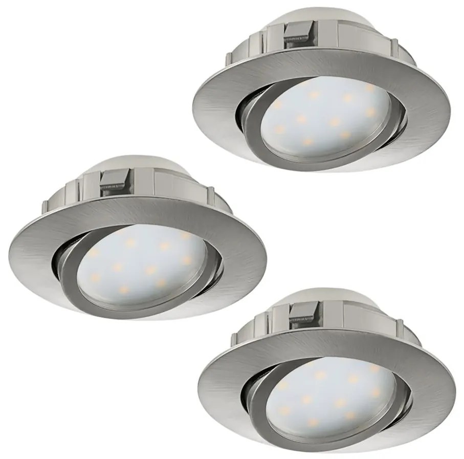 Eglo 95859- SADA 3x LED Podhľadové svietidlo PINEDA 1xLED/6W/230V EG95859