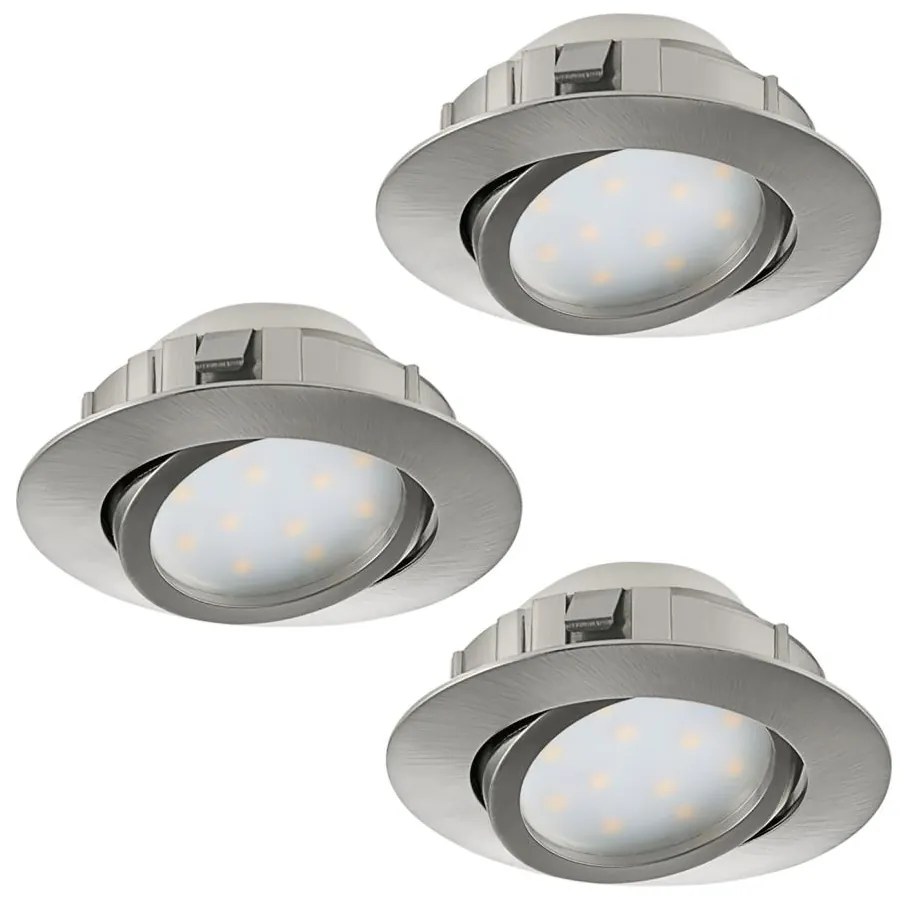 Eglo 95859- SADA 3x LED Podhľadové svietidlo PINEDA 1xLED/6W/230V