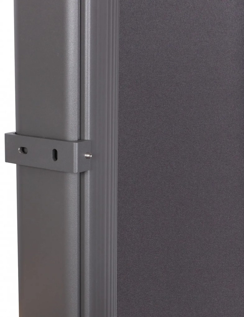 Bočná markíza Lovington - 180 x 300 cm, hliník antracit