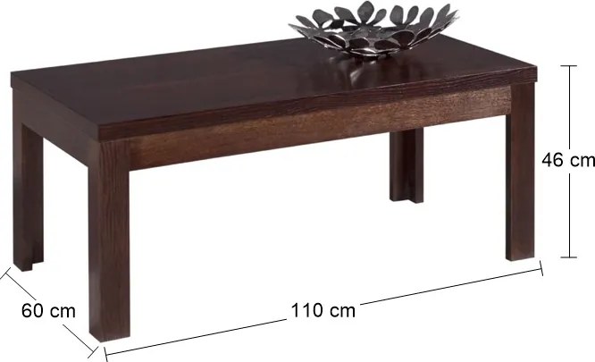 Konferenčný stolík Remi - drevo D16