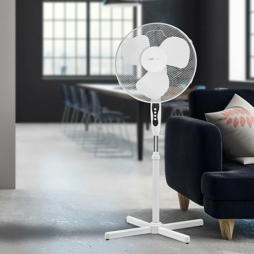 Clatronic VL 3603 S WH stojanový ventilátor 40 cm, biela