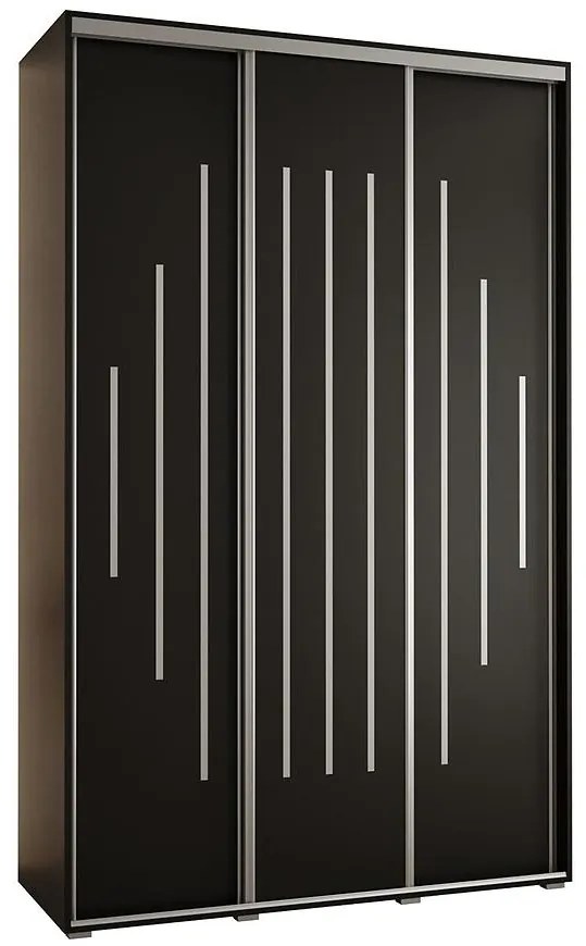 Skriňa 45 Canaris 12 180 čierna/silver