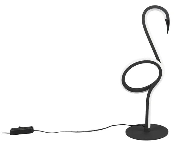 Čierna LED stolová lampa (výška 35 cm) Ingo – Trio