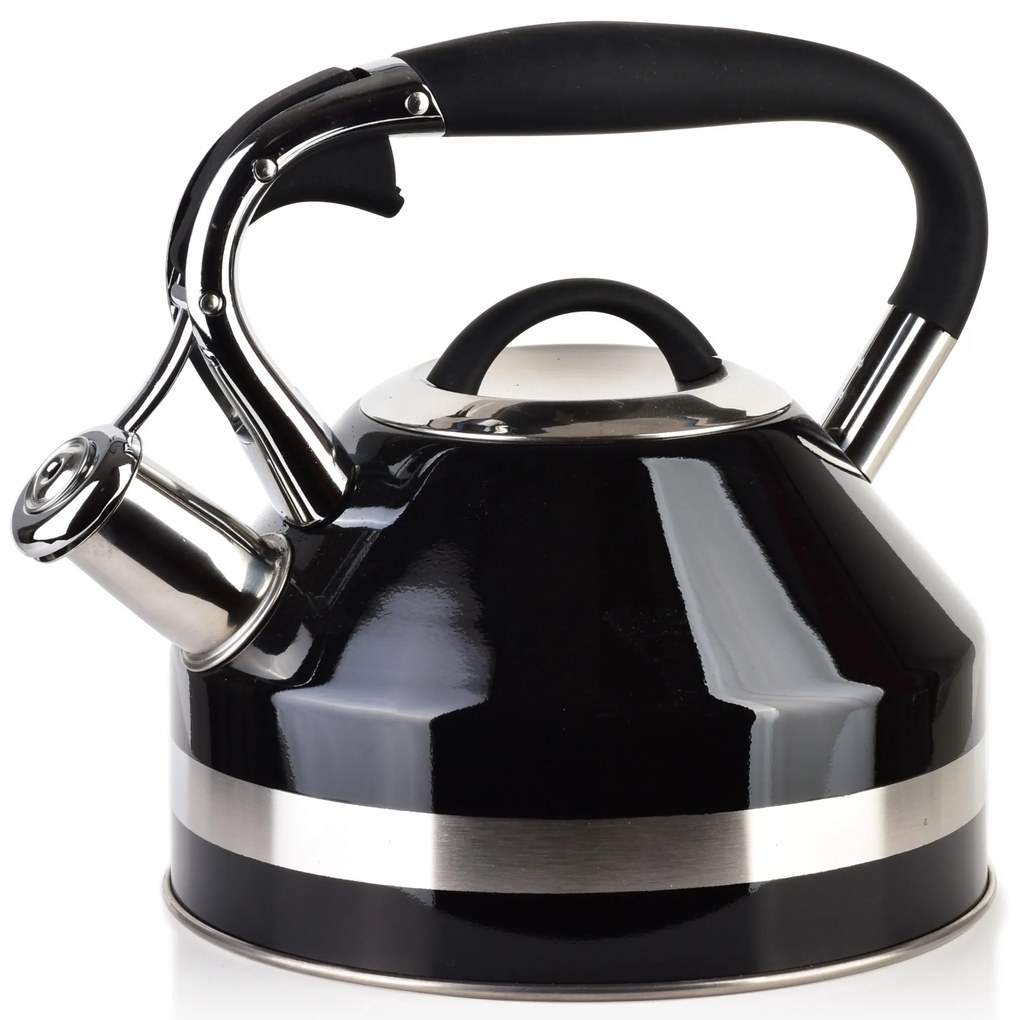 Rychlovarná konvice GEORG BLACK 2,0 l černá/stříbrná