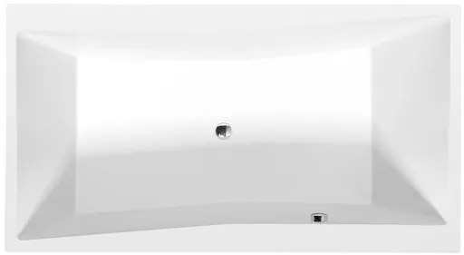 Polysan Quest obdĺžniková vaňa 180x100 cm akrylát ľavá aj pravá 78 511