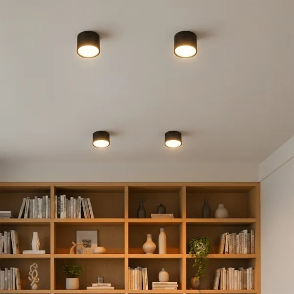 Brilagi - LED RGB stmievateľné bodové svietidlo SMOOTH 1xGX53/14W/230V Wi-Fi Tuya čierna
