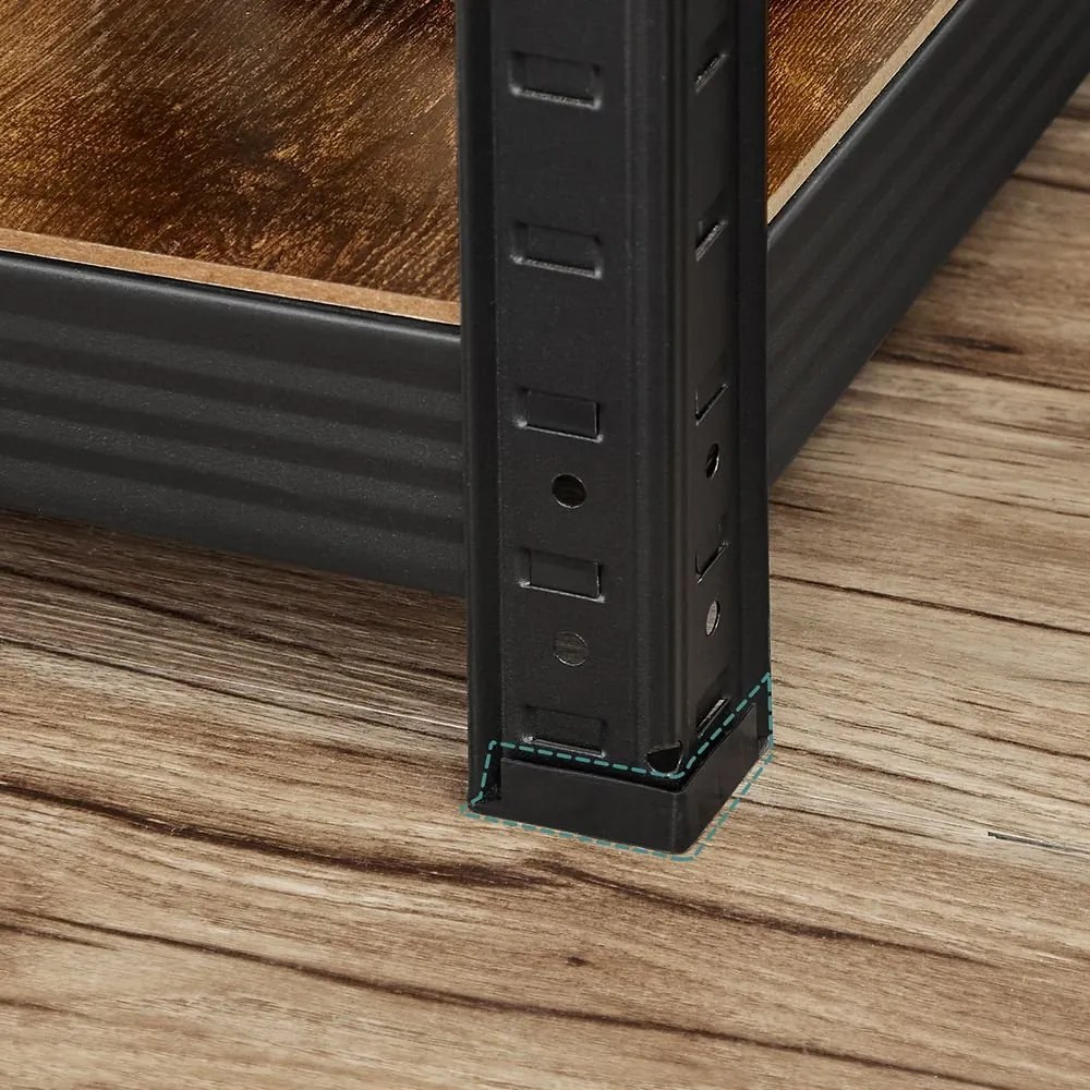 SONGMICS Heavy-Duty úzka polica s 5 policami GLR037B01