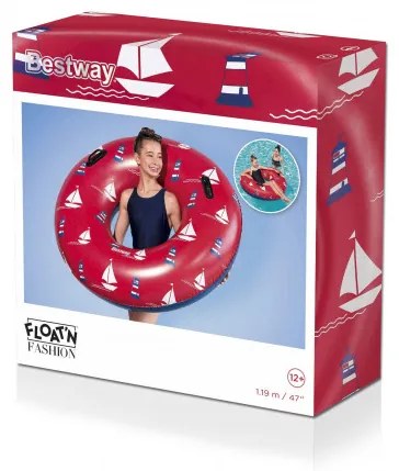 Nafukovacie koleso Bestway 36353 červené 119 cm