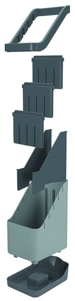 Čierny stojan na príbory Metaltex Keep-Tex