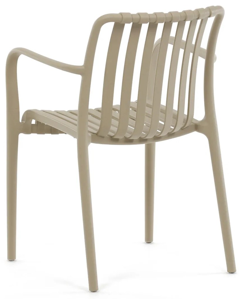 Autronic - Židle jídelní, stohovatelná, cappucino plast - CT-X7029 CAP AKCE