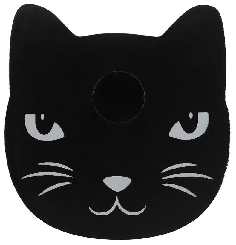 Svietnik čierna mačka