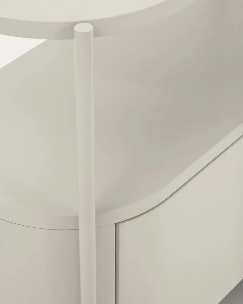 Biela skrinka pod umývadlo 90x81 cm Arely – Kave Home