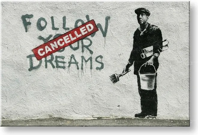 Obraz na plátne Street ART – Banksy