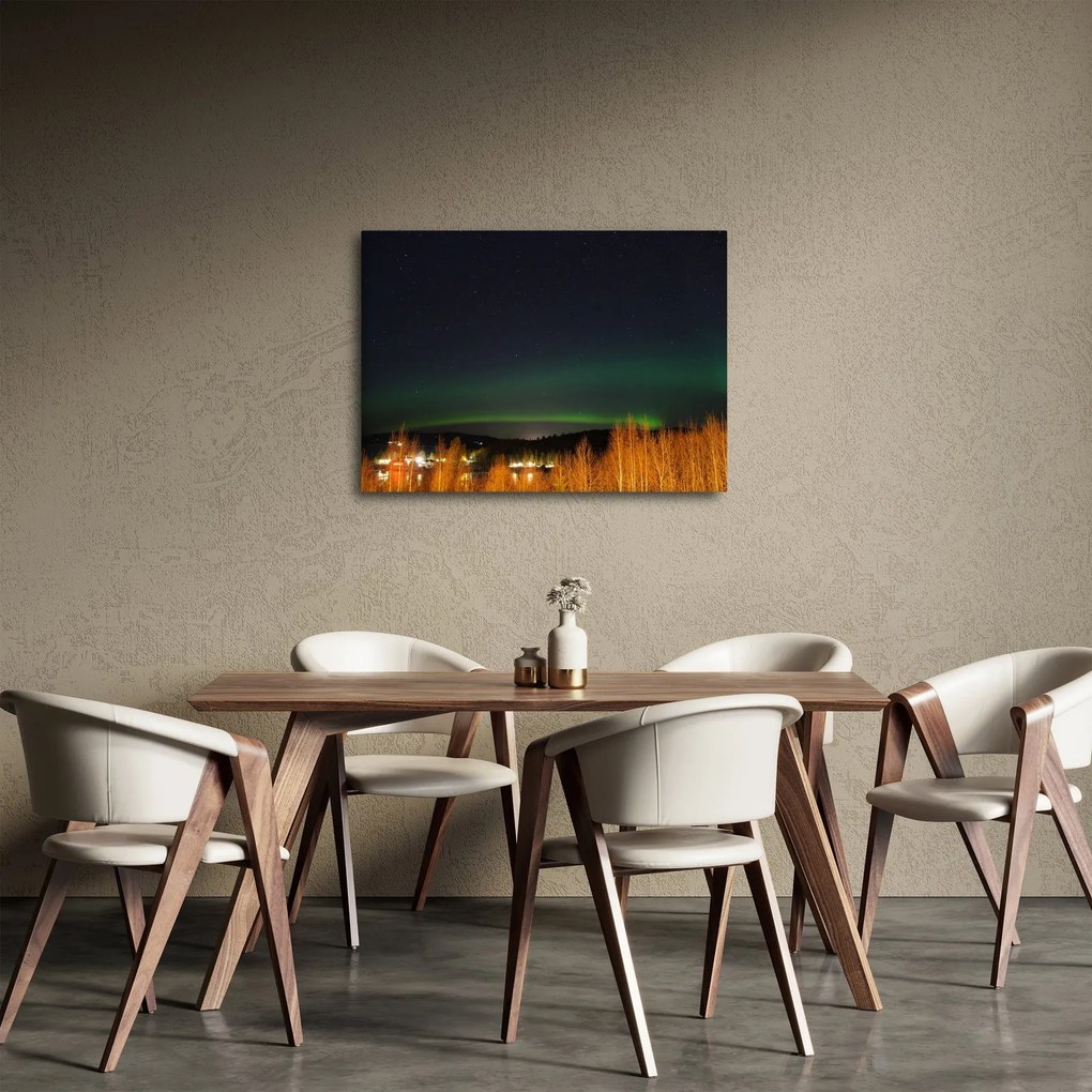 Obraz polárna žiara (70x50 cm)
