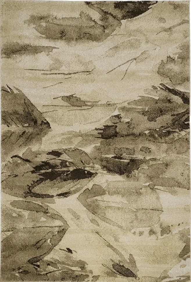 BE Koberec Wenus 7771 SAND – viacfarebný obdĺžnikový Rozmer: 80x150 cm