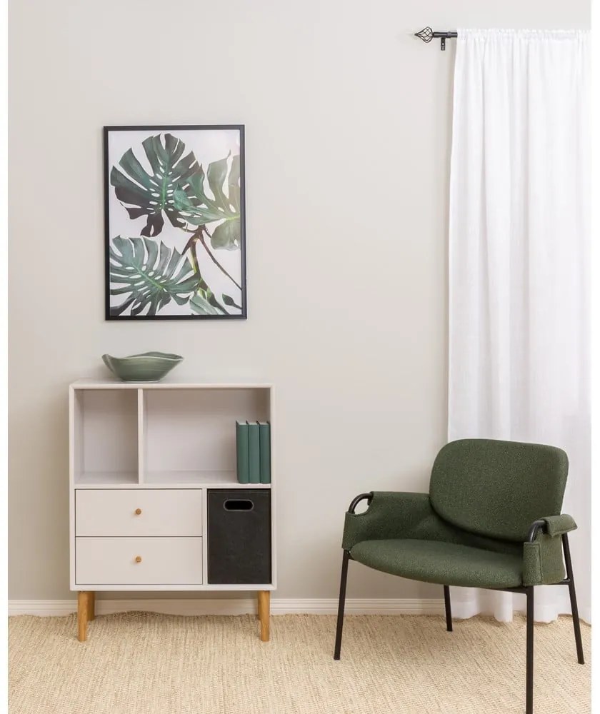 Sivý látkový modulárny policový systém 21x32 cm Z Cube - Tenzo