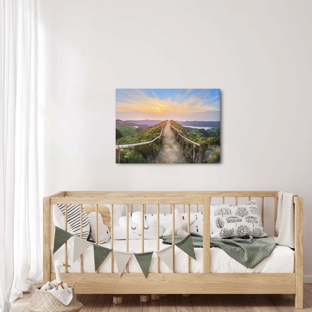 Obraz - Horský chodník (70x50 cm)