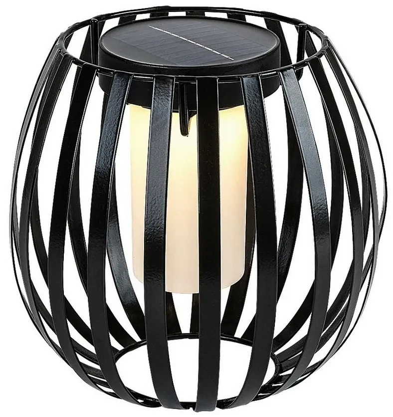 Rabalux 77167 vonkajšia solárna stolná LED lampa Savoca, 1W, 3000K, 5lm, IP44