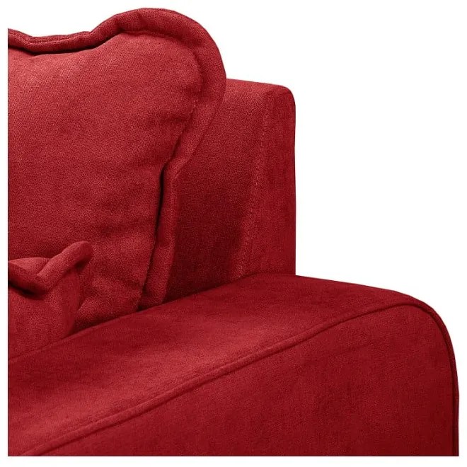 Červená pohovka 193 cm Beata - Ropez