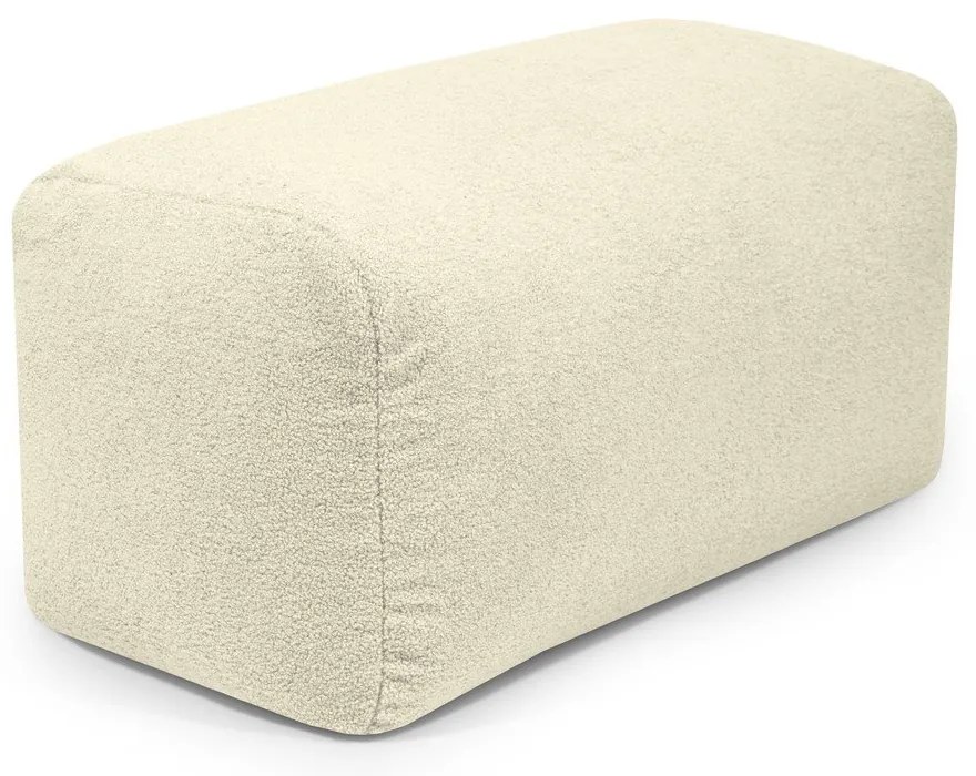 Hnedý sedací vak z textílie buklé Plus 100 Lounge – SLOWDOWN