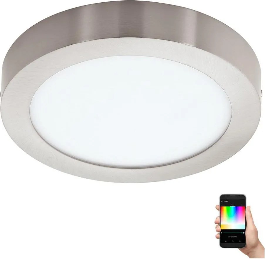 Eglo 96677 - LED RGBW Stmievateľné stropné svietidlo FUEVA-C LED/15,6W/230V BT
