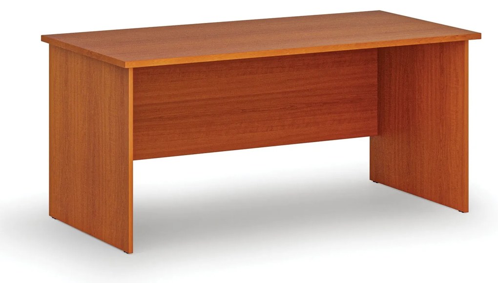Kancelársky písací stôl PRIMO WOOD, 160x80 cm, čerešňa