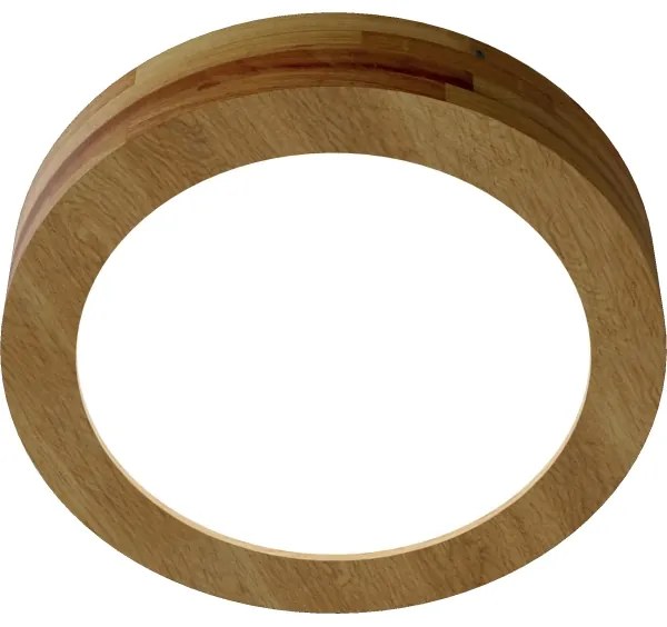 APLED - LED Stropné svietidlo RONDO LED/24W/230V pr. 30 cm dub