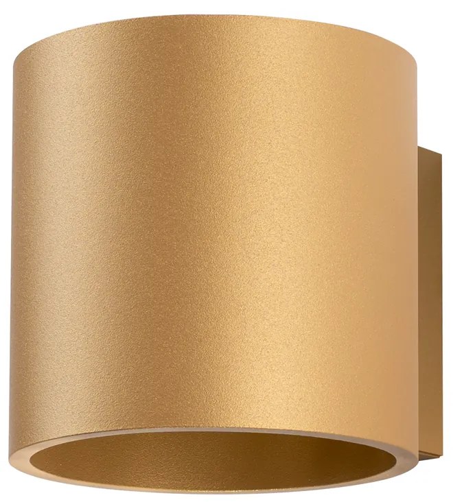 Nástenné svietidlo Orbis, 1x zlaté kovové tienidlo