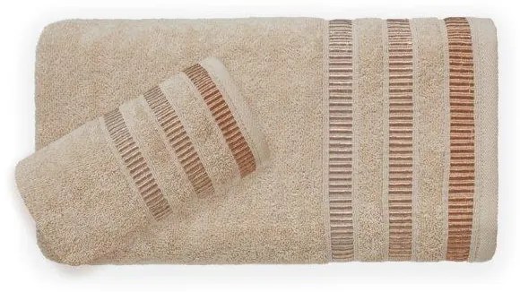 Bavlnený uterák Sagitta 50x90 cm latte