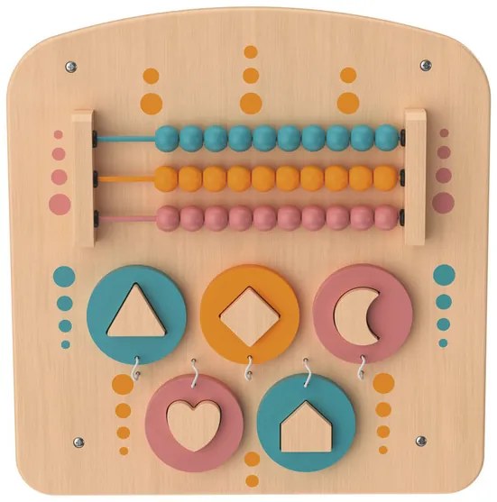 Playtive Drevená nástenná hračka (počítadlo) (100360066)