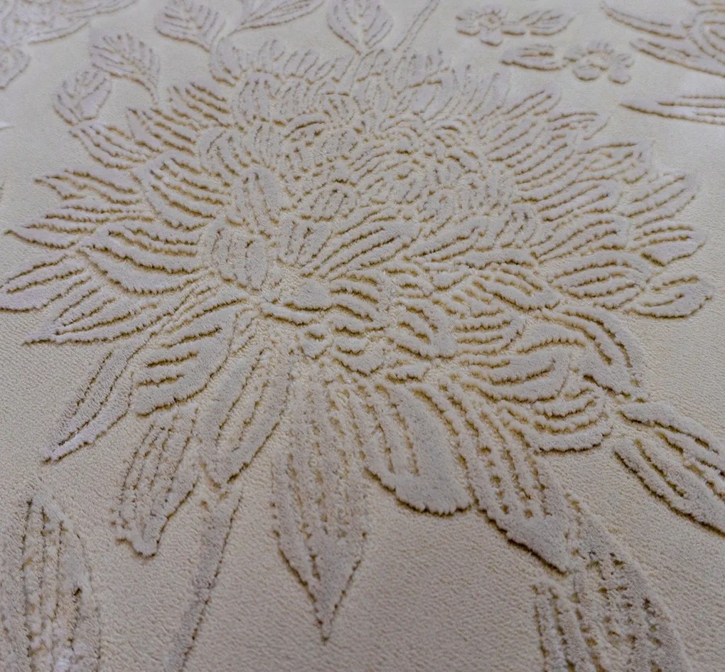 BE Koberec Zurich 1964 YELLOW – žltý obdĺžnikový Rozmer: 160x230 cm